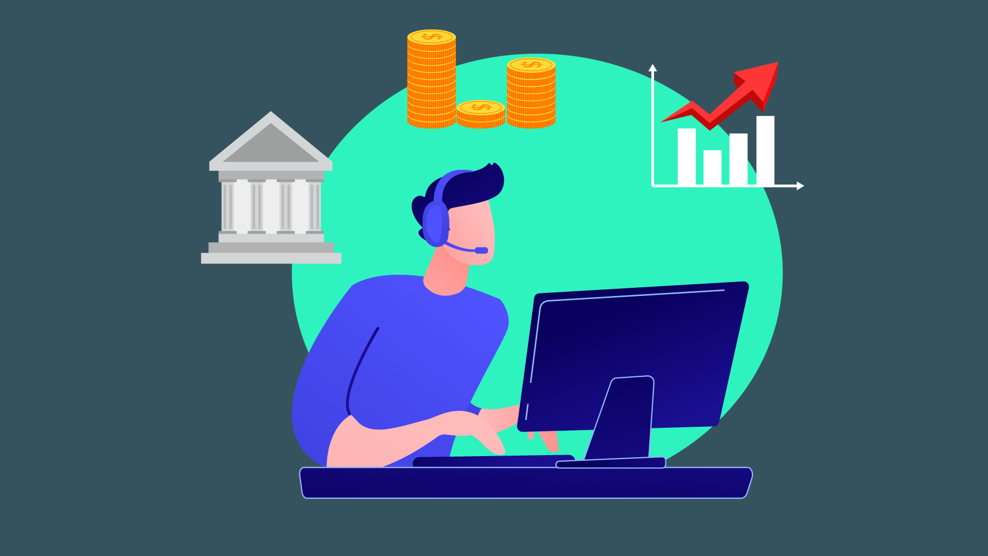 A virtual assistant employs his varying skills, including administration and analysis